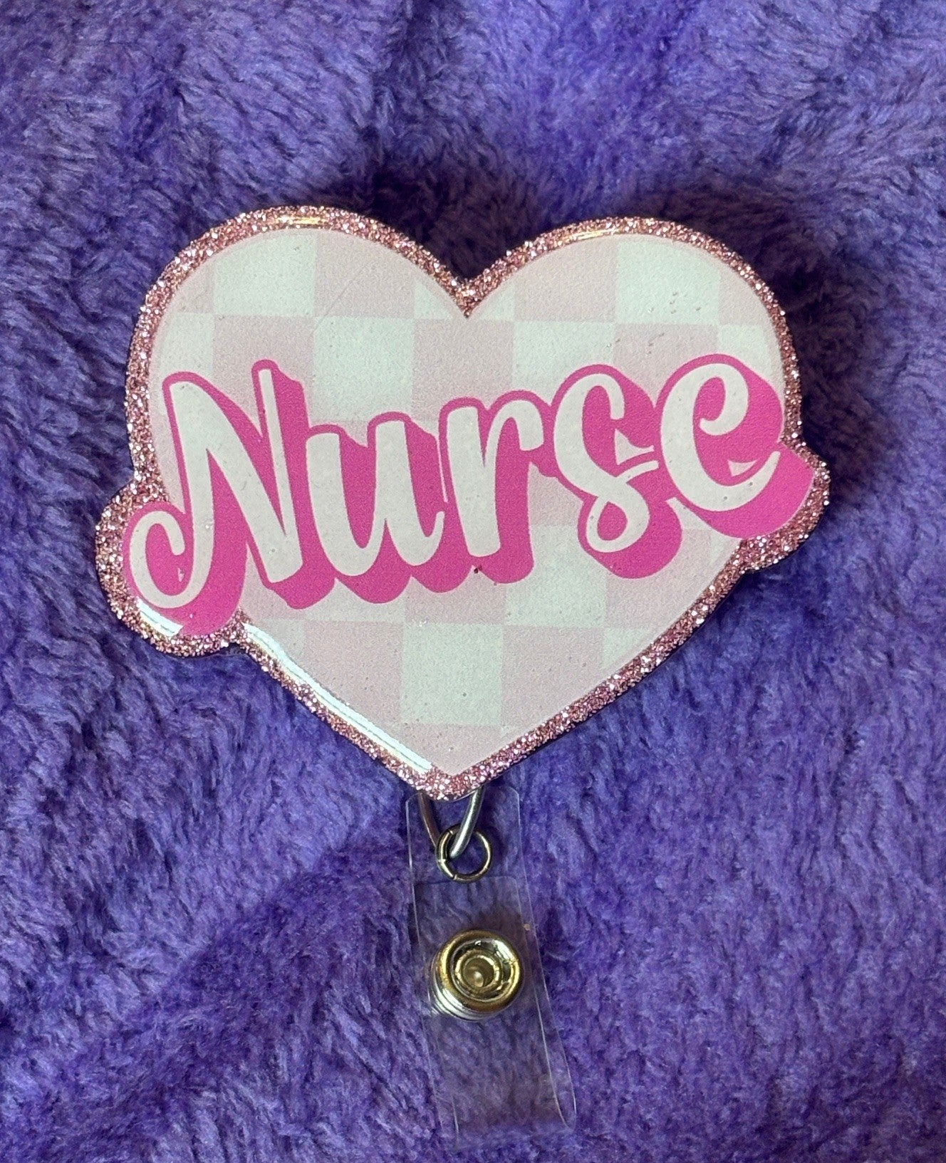 Nurse Heart Badge Reel