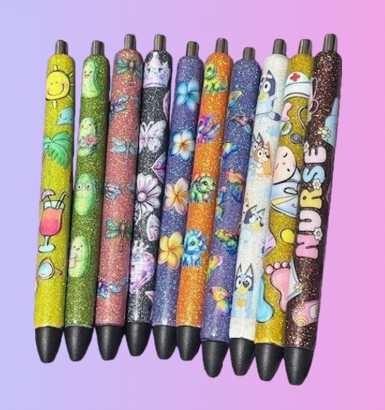 Glitter Resin Gel Pens