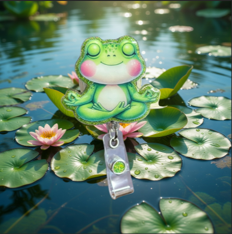 Meditating Frog