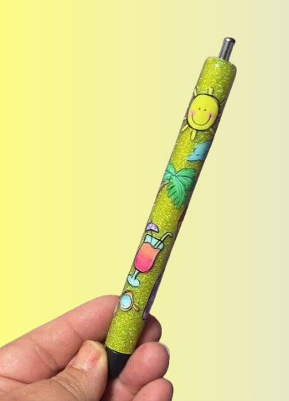 Beach Themed Resin Pen