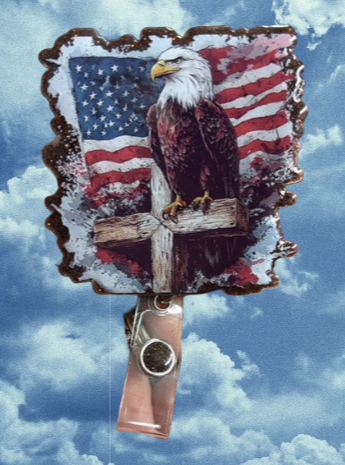 American Eagle Badge