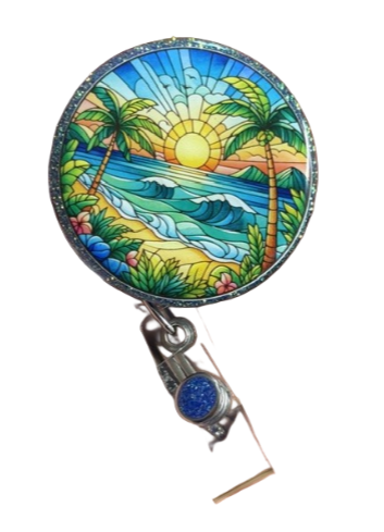 Stained Glass Sunset