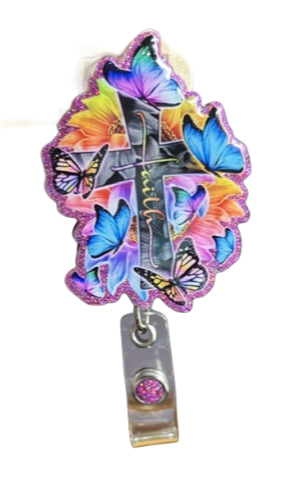 Purple Cross of Faith