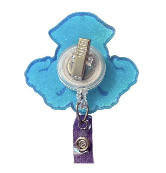 Octopus Nurse Badge Reel