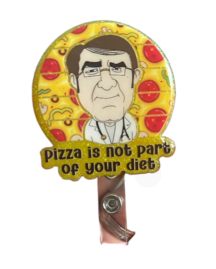 "Pizza is Not Part of Your Diet" Badge Reel