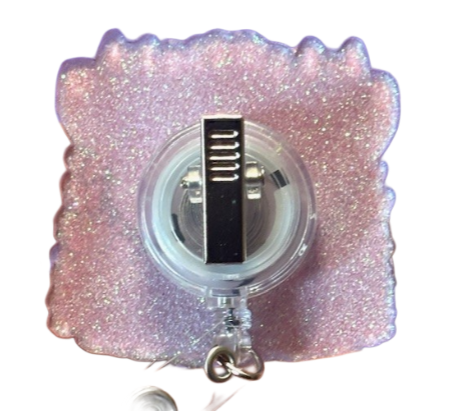 Cow in Pink Tutu Badge Reel