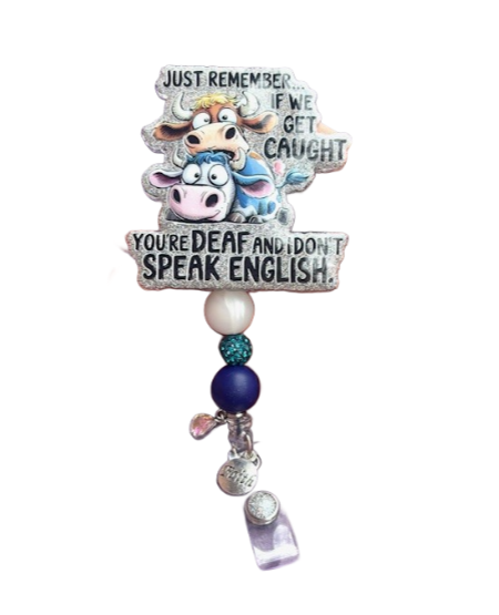 "Just Remember If We Get Caught, You're Deaf and I Don't Speak English" Badge Reel