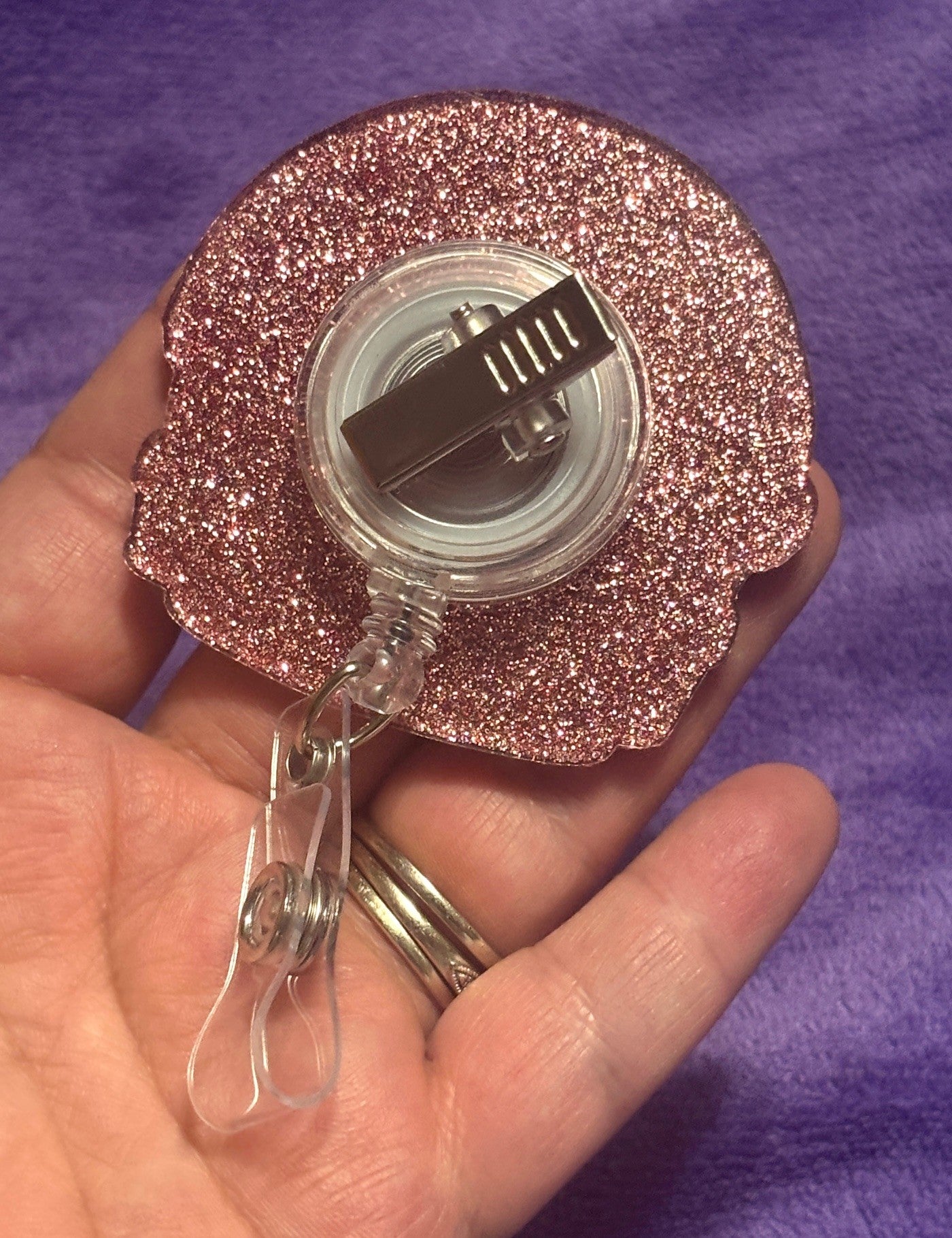 "I'm Not a Hugger" Hedgehog Badge Reel
