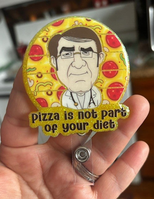 "Pizza is Not Part of Your Diet" Badge Reel