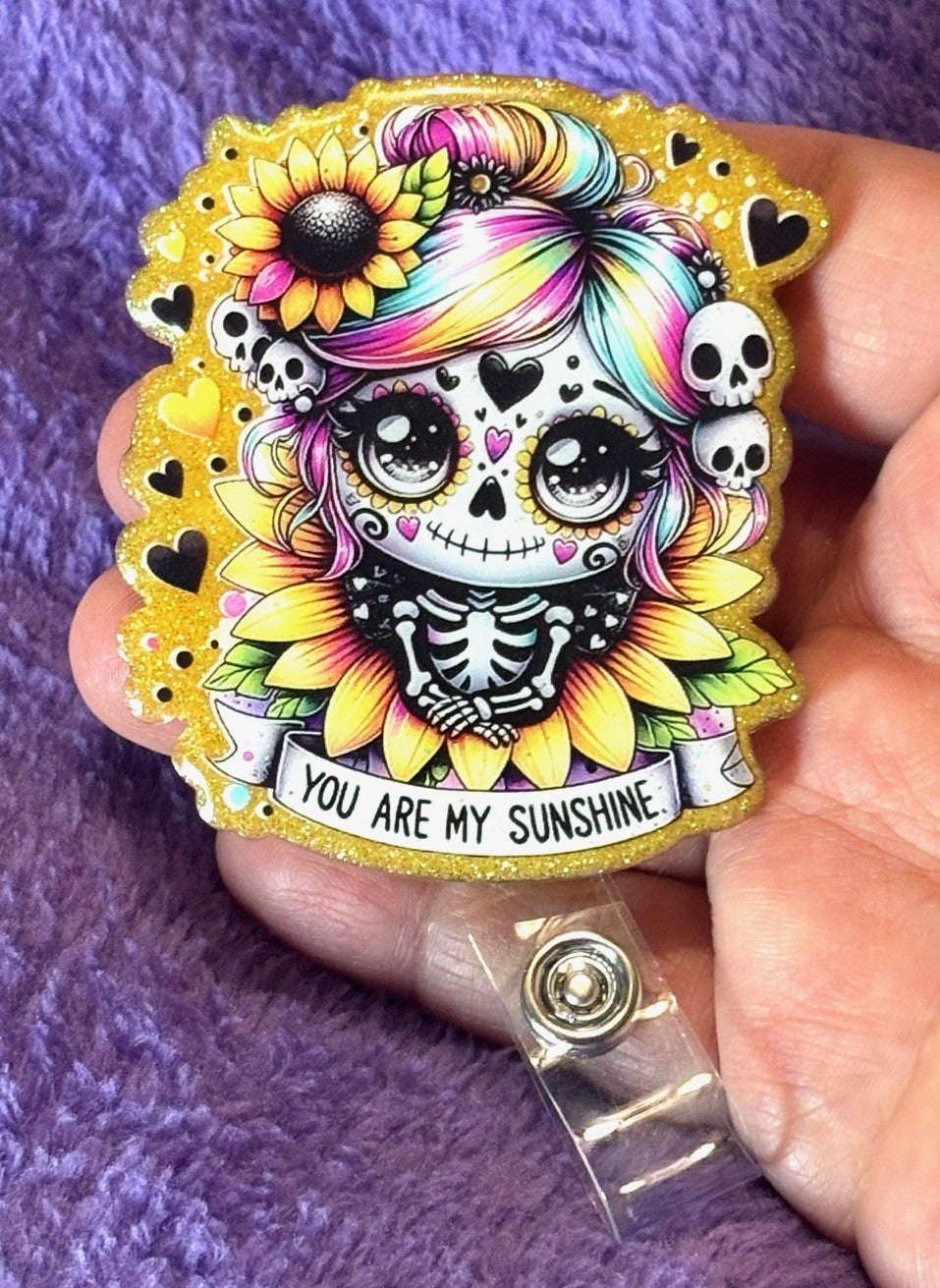 "You are my Sunshine" Skull Girl